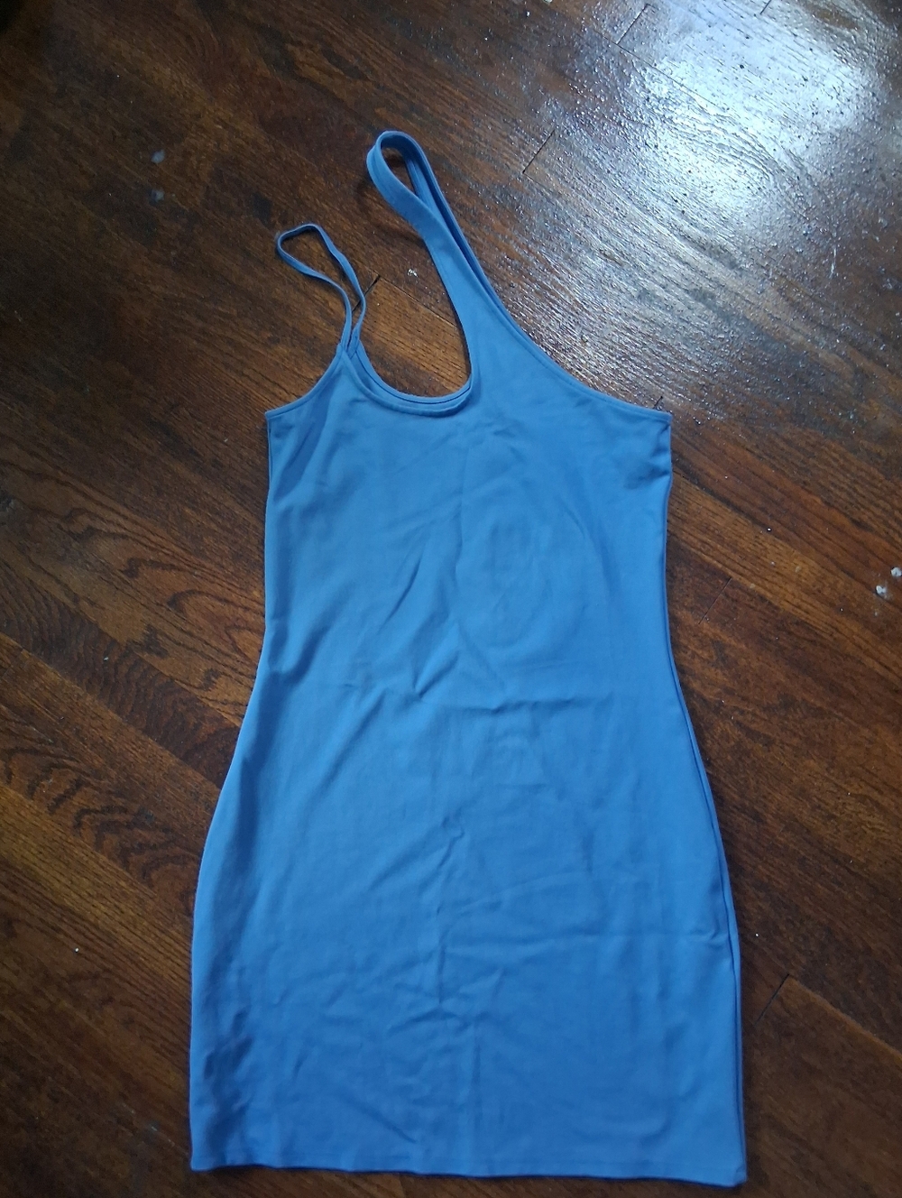 Abercrombie & Fitch Light Blue Womens Bodycon dress SIZE L TALL